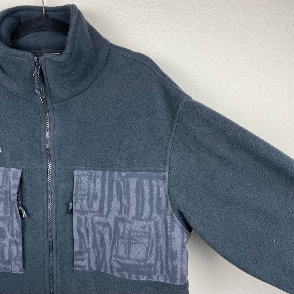 NIKE ACG Men's Small Microfleece Jacket Black Full Zip Turtleneck Athleisure Str - Picture 8 of 16
